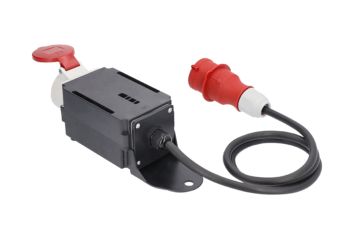 Schwabe CEE MIXO Inschakelstroombegrenzer 400V/16A IP44 5-polig met kabel H07RN-F 5G1.5 1.5m