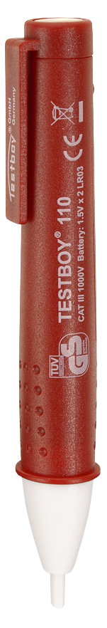 Testboy 110 Contactloze spanningstester 12-1000V AC met LED zaklamp