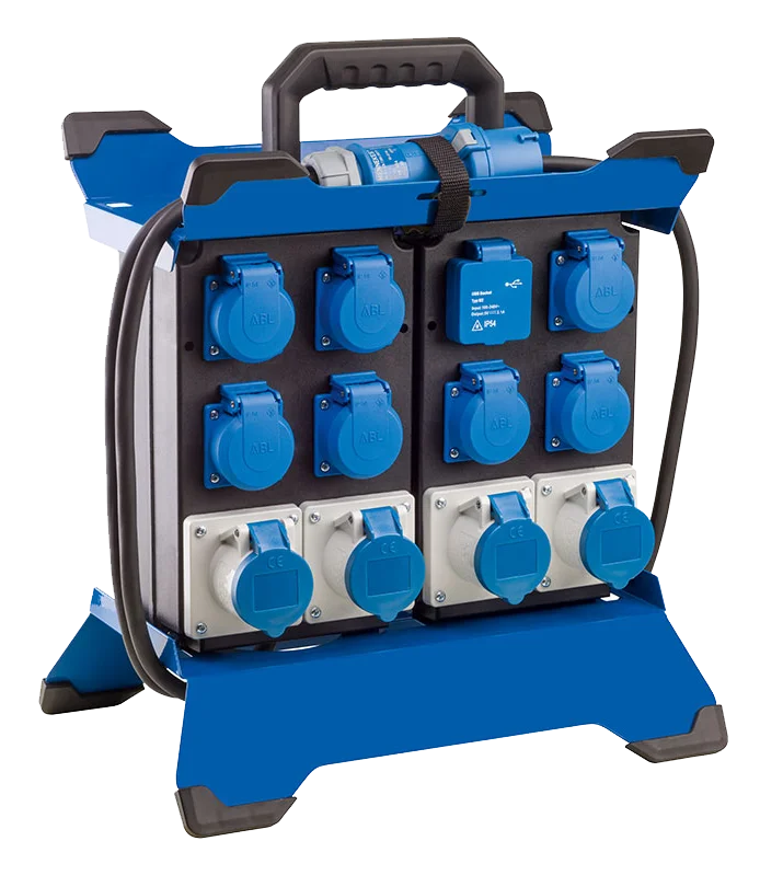 Schwabe Camping CEE Powerlight Stroomverdeler Stecky DUO 5 230V IP44 3,4m.png