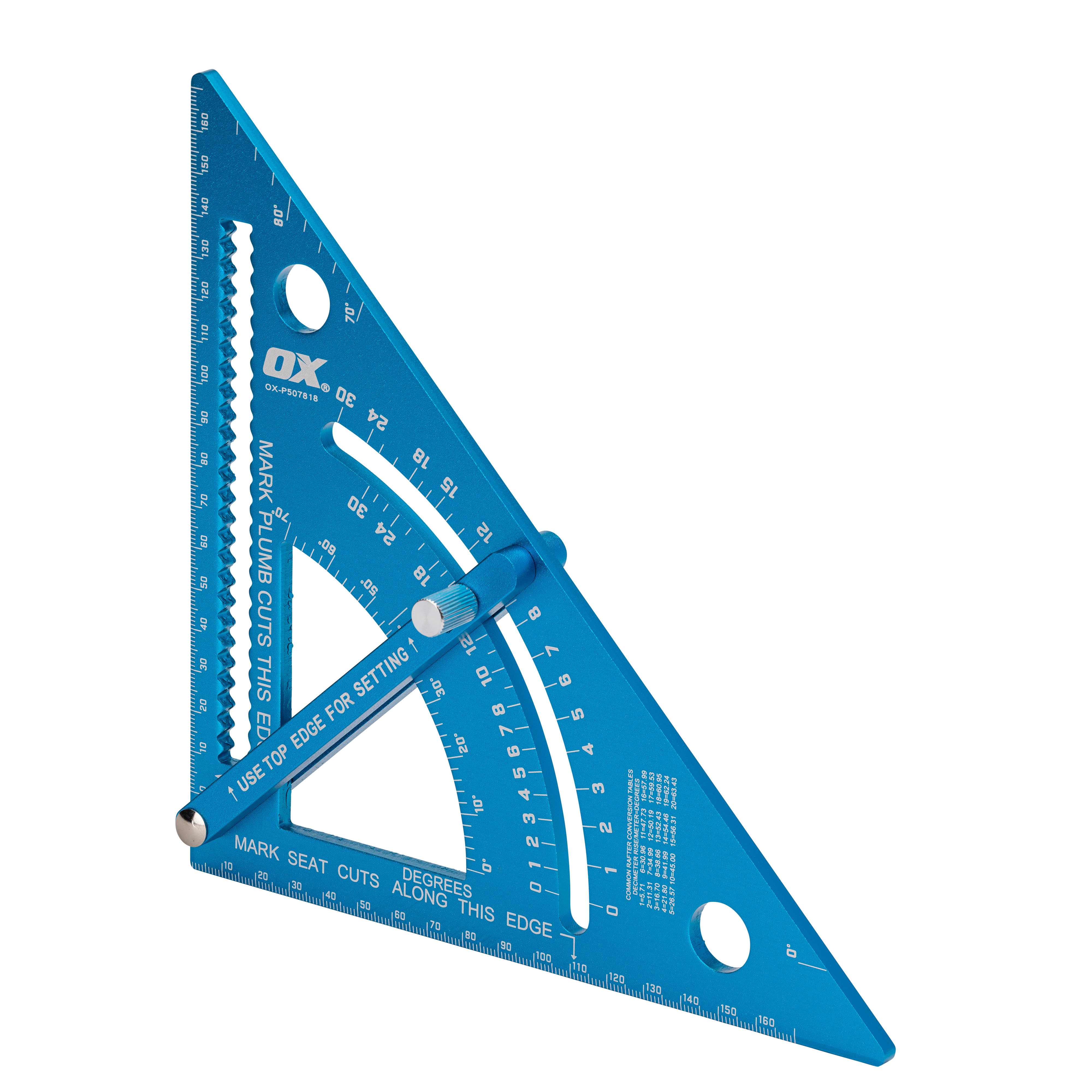OX Pro Verstelbare Aluminium Meetdriehoek 180mm