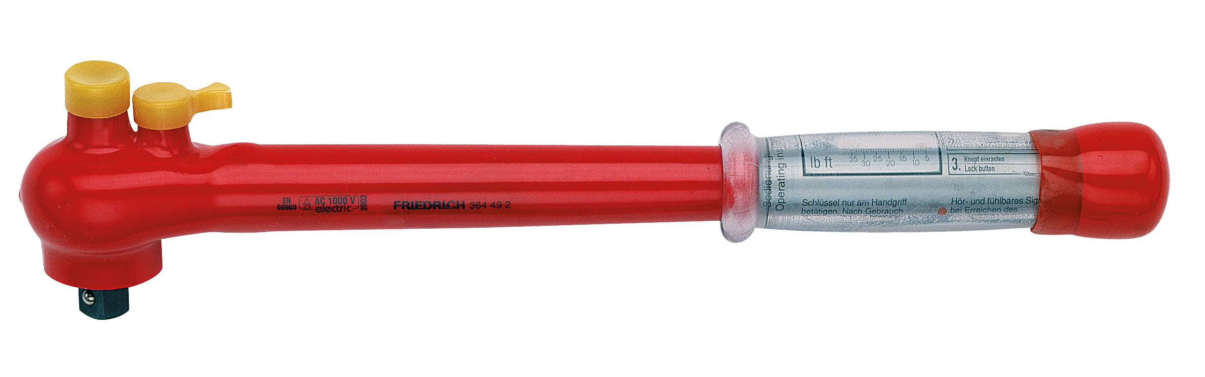 Friedrich 1/2'' Momentsleutel 364 1000V 20-100Nm 460mm