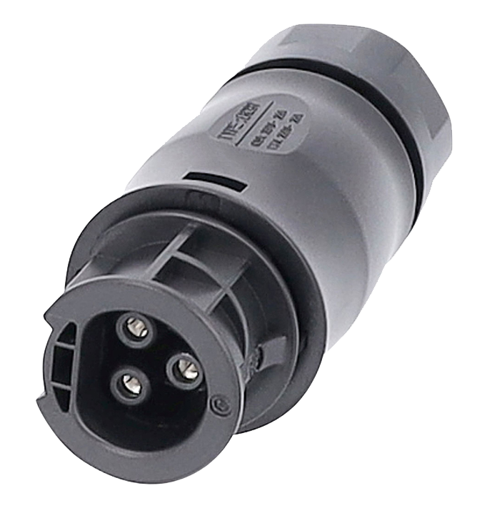 Schwabe Betteri® BC01 Contrastekker 230V/25A IP68 tot 4 mm² zwart