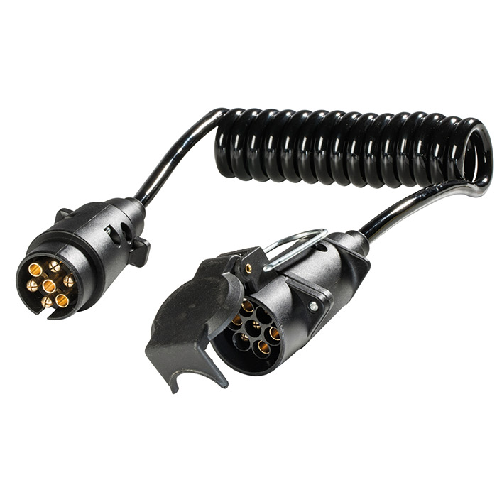 Schwabe Camping Verlengkabel 12V IP44 7-polig 2m