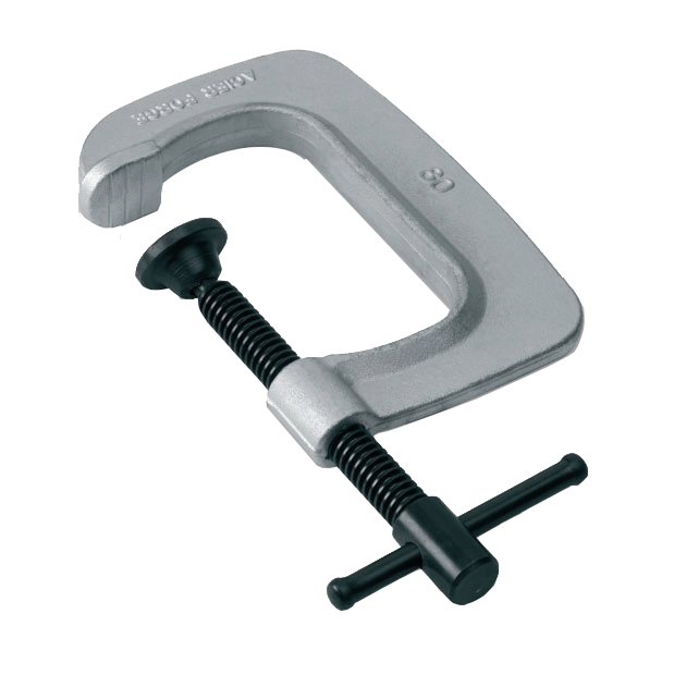 URKO Lijmklem 3-F C-vorm open spindel 200x105mm