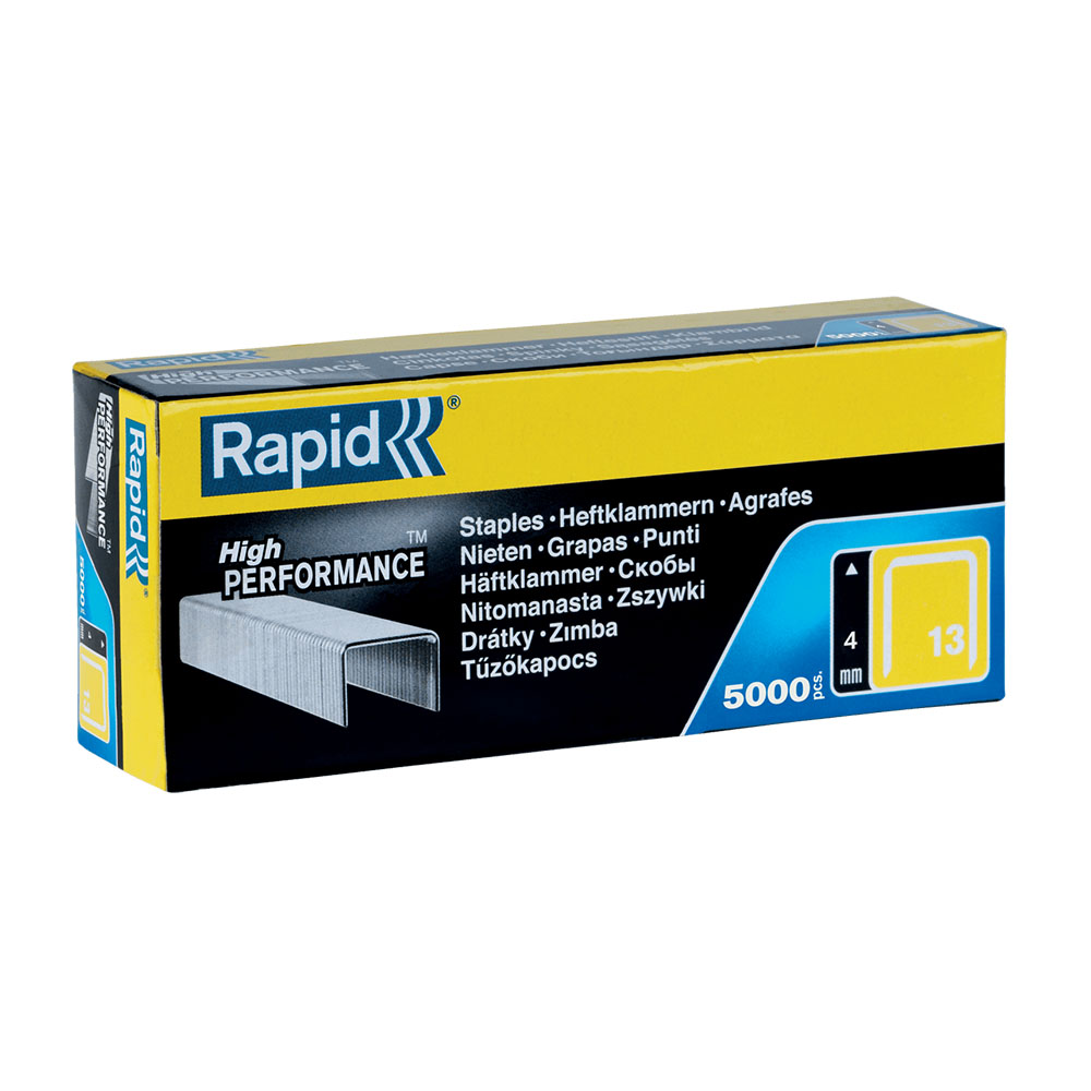 Rapid Dundraadnieten 13/4mm Gegalvaniseerd in doos (5000 stuks)