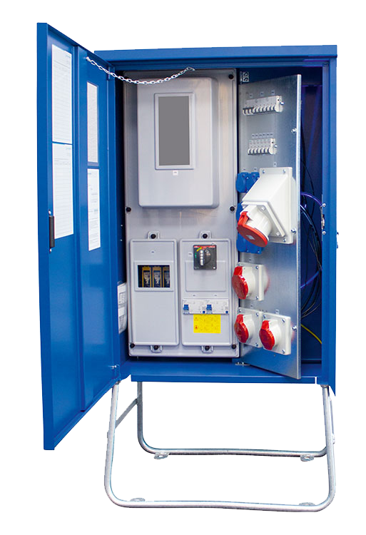 Schwabe CEE Bouwplaats Stroomverdeelkast VE1 400V/63A 55kVA IP44