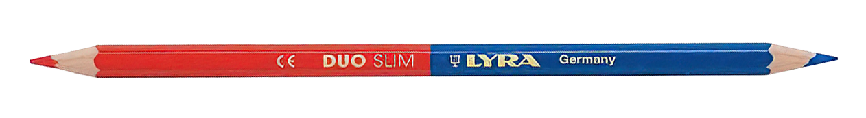 Lyra Duo Giant Tweezijdig Potlood Rood/Blauw (12 st.)