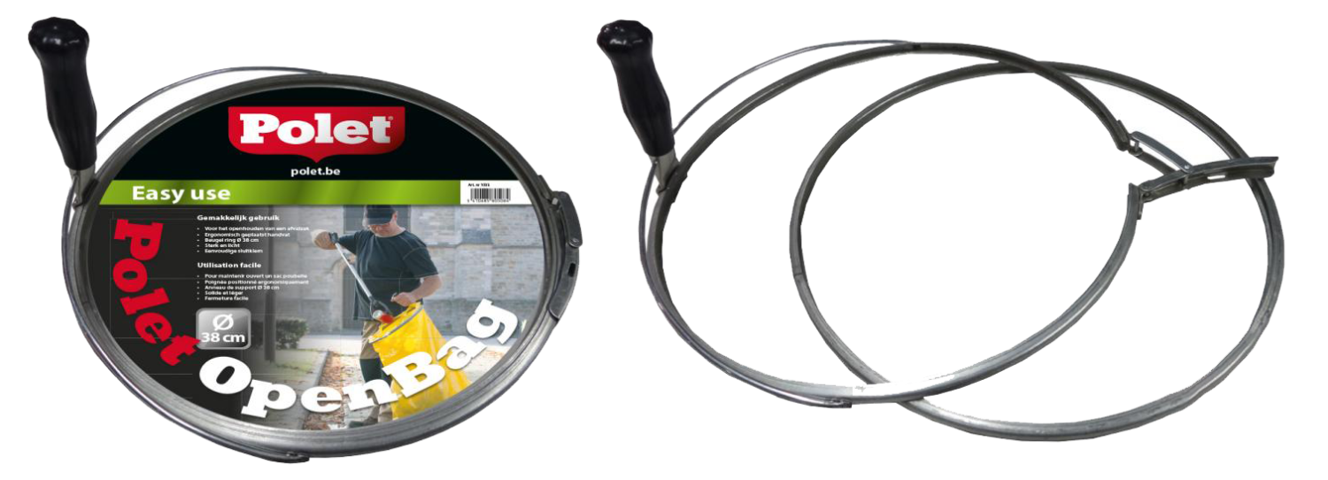 Polet Draagring Vuilniszak 40cm