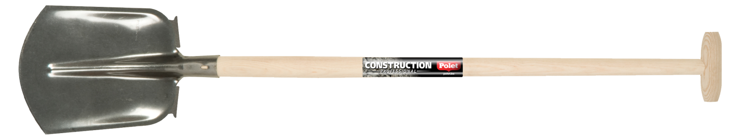 Polet Bats Drents met voetsteun gepolijst 00/35 essen T-steel 110cm