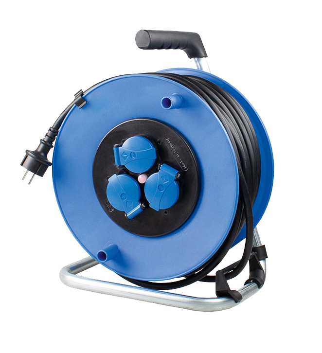 Schwabe Camping Kabelhaspel Neopreen 230V/16A IP44 H07RN-F 3G2.5 25m